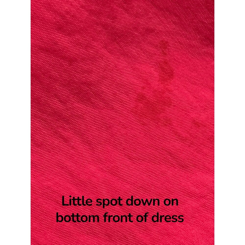 Young Fabulous & Broke Ombré Maxi Dress Open Back Ruffle Coral Pink M - Picture 8 of 11